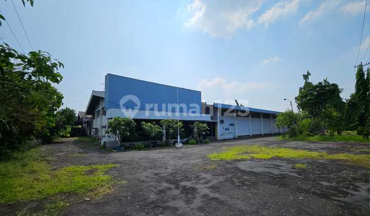 Dijual Hitung Tanah Harga Bawah NJOP Gudang+Kantor lokasi Jalan Utama Semarang
