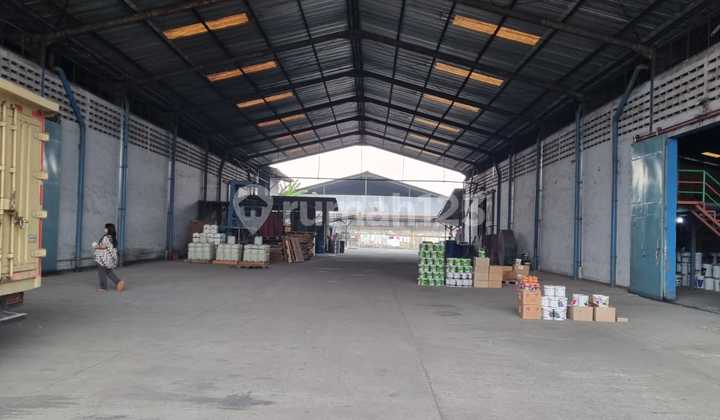 Dijual Pabrik di Jatake Tgr, Siap Pakai Lt 14.975 m² 2 SHM Bebas Banjir