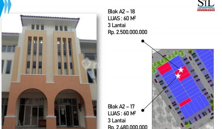 Ruko di Kawasan Mall CBD Ciledug 3
