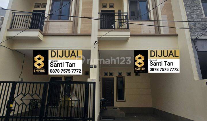 Rumah Baru 3 Lantai di Tanjung Duren Siap Huni 1