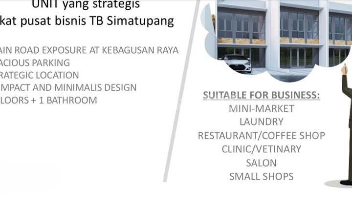 2-Story Shop House in Kebagusan Ready to Occupy Unfurnished 2