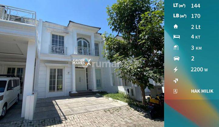 Lu3544 Rumah Tengah Kota Klasik Modern di Suhat Malang 1