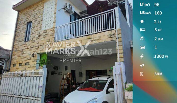 Lu3016 Dijual Rumah Bagus Sawojajar 1 Malang Bangunan 2 Lantai 1