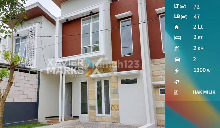 Lu2888 Dijual Rumah Nyaman Cantik di Dieng Sukun Malang Kota 1