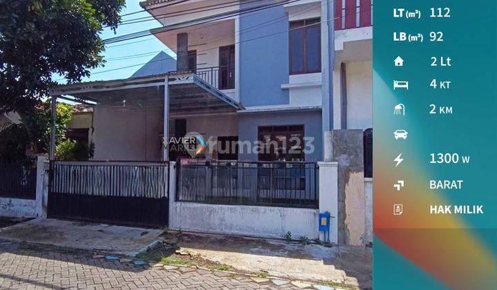 Lu3633 Rumah 2 Lantai Siap Huni di Sawojajar 1 Malang Kota 1