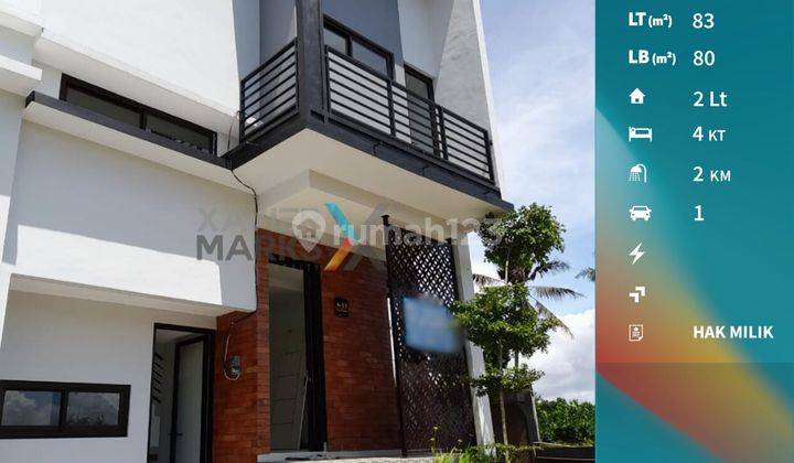 Lu3070 Dijual Rumah Minimalis Area Nyaman Aman di Merjosari Malang 1