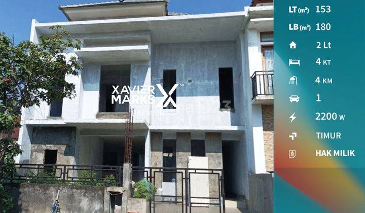 Lu3523 Rumah Baru 4 Kamar Tidur di Graha Kencana Malang 1