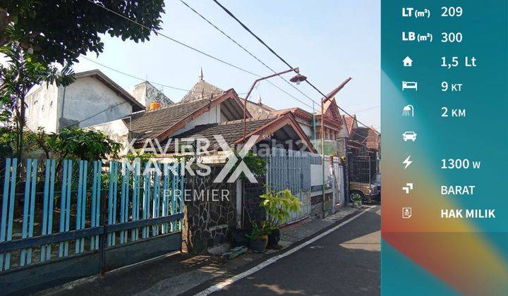 Lu3054 Dijual Rumah Klasik di Sungai Sungai Klojen Malang Kota 1