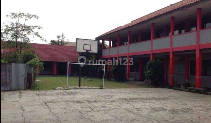 Dijual tanah dan bangunan sekolah Cipamokolan Bandung 1