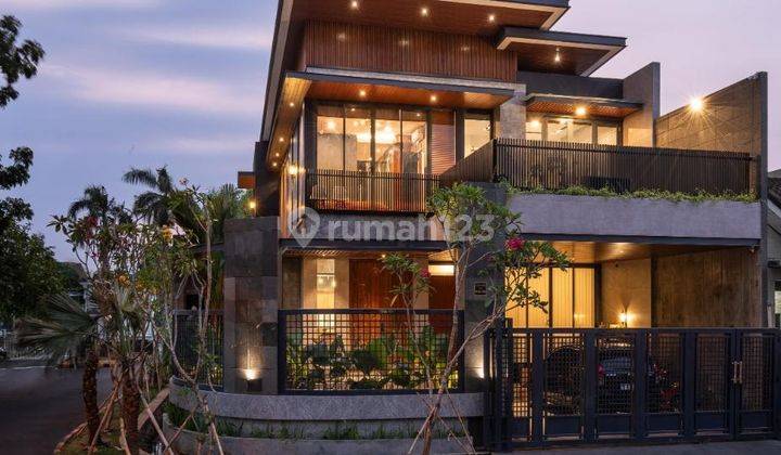 Di Jual Rumah Mewah 2lt Hook Full Furnished di Banjar Wijaya Kota Tangerang 1