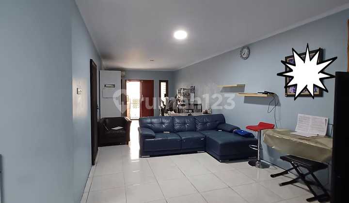 Disewakan Rumah 2lt Siap Huni!!! di Kavling Polri Grogol, Jakarta Barat, 85jt/thn 1