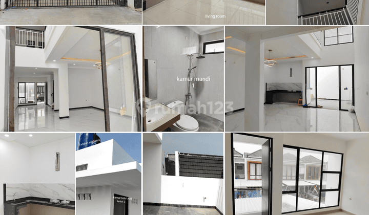 Di Jual Rumah Baru 3lt Uk 6 20m SHM Mewah Siap Huni di Cluster Clematis, Metland Puri, Kota Tangerang 2