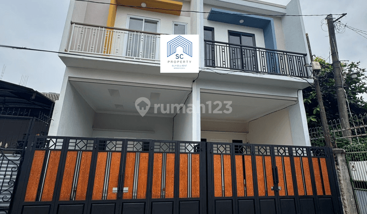 Dijual Rumah Baru 2lt Uk 4x13m Siap Huni di Poris Indah, Kota Tangerang 1