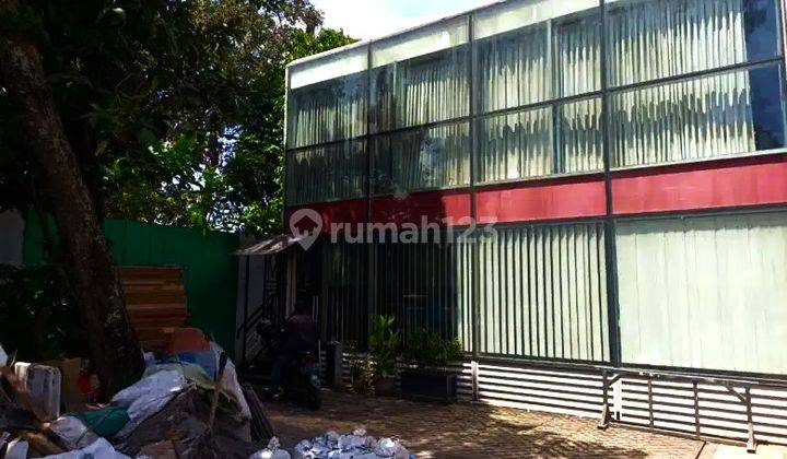 Di Jual Murah Bangunan Workshop + Kantor 2lt di Pondok Benda, Pamulang Tangsel 2