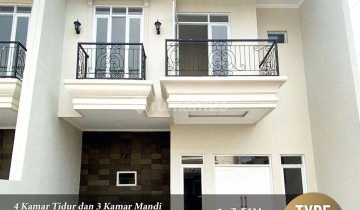 Rumah Mewah Luas 4 Kamar Tidur di Kemang Sukmajaya Depok. 1