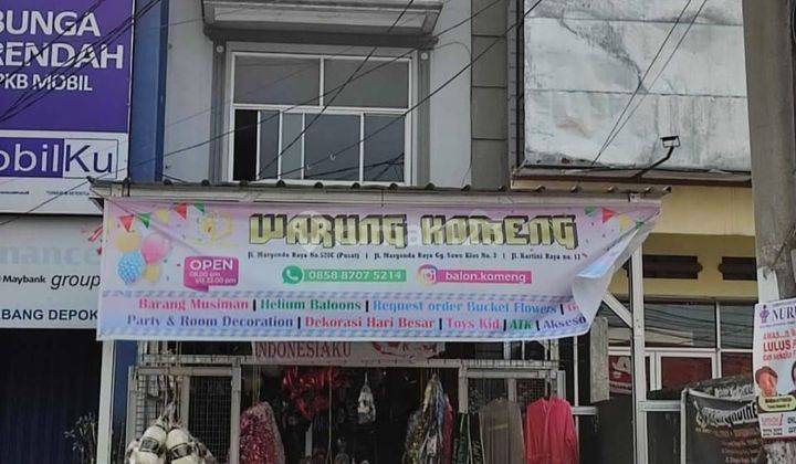 Ruko Prospek Untuk Usaha, Kantor Dekat St Depok Lama