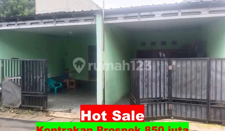 Jual Cepat Prospek Kontrakan 7 Pintu Mekarjaya Akses Mobil 2