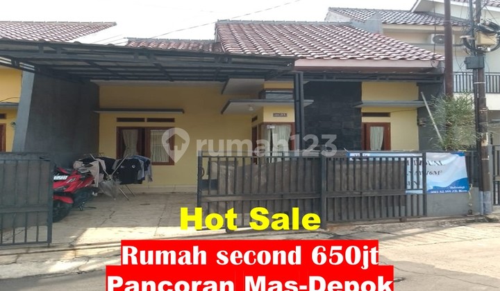 Rumah Secondary Minimalis 650Jutaan Pancoran Mas Depok