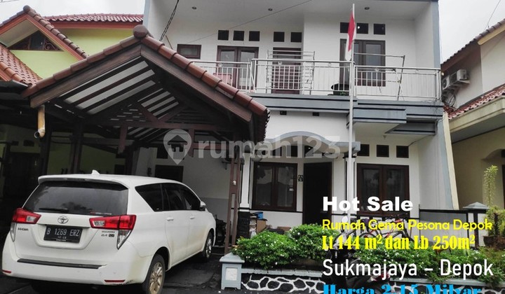 Rumah 2 LT Kawasan Elit Gema Pesona Estate Depok