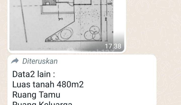 Jual Butuh Rumah Tua Hitung Tanah Kawasan Tubagus Ismail 2