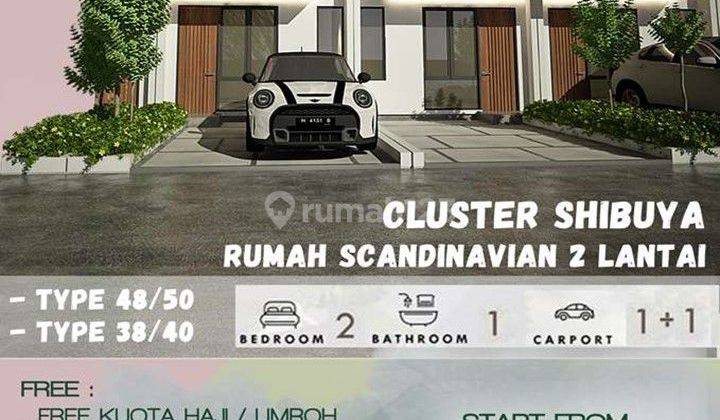 Rumah Scandinavian Bonus Menarik Di Kalibaru Cilodong 1