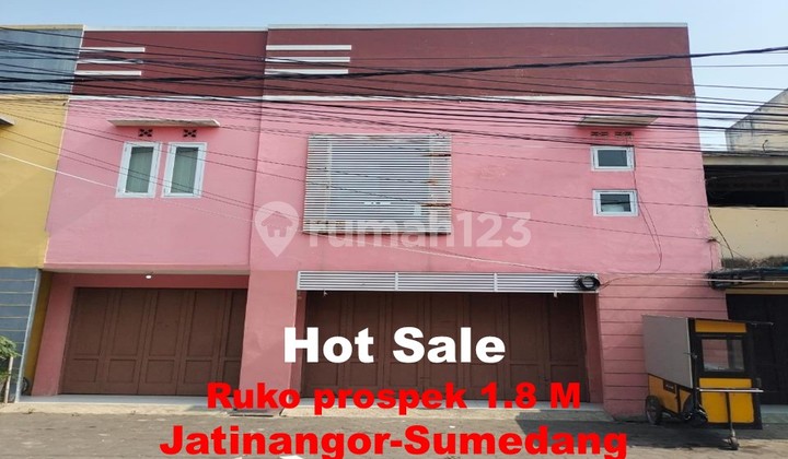 Ruko Strategis untuk Kantor, Usaha dan Tempat Tinggal di Jatinangor