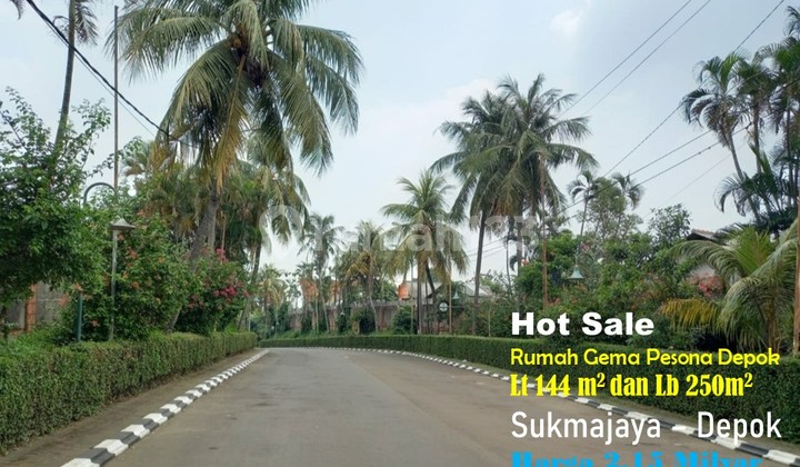Rumah 2 LT Kawasan Elit Gema Pesona Estate Depok 2