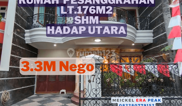 Bisa Kpr Dijual Rumah Pesanggrahan, Lt.176m2, Shm, Hadap Utara 1