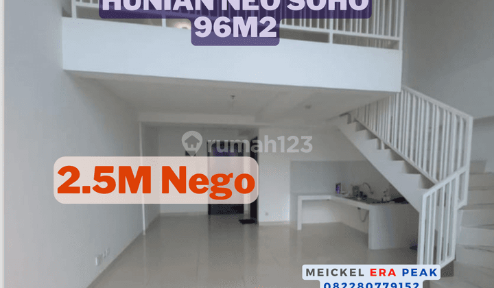 Harus Terjual Dijual Hunian Neo Soho, 96m2 1