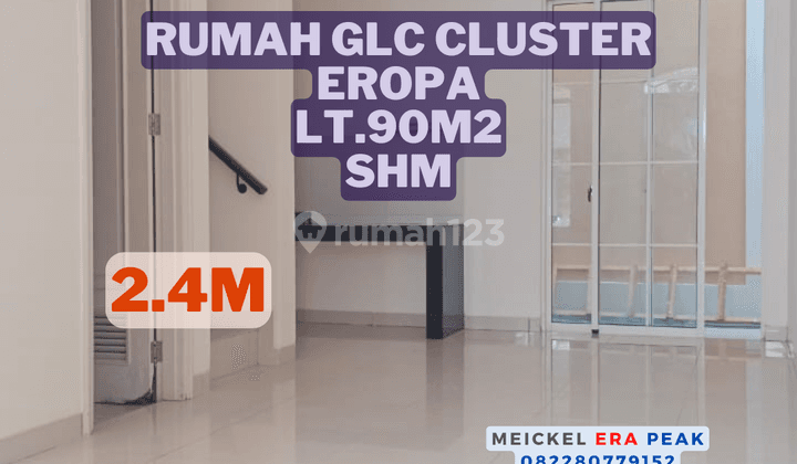 Bisa Kpr Dijual Rumah Green Lake City, Lt.90m2, SHM 1