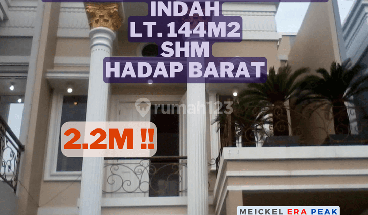 Dijual Rumah Semanan, Lt.144m2, Shm, Hadap Barat 1