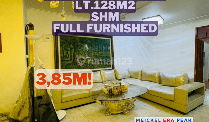 Dijual Rumah Puri Media, Lt.128m2, Shm, Full Furnished 1