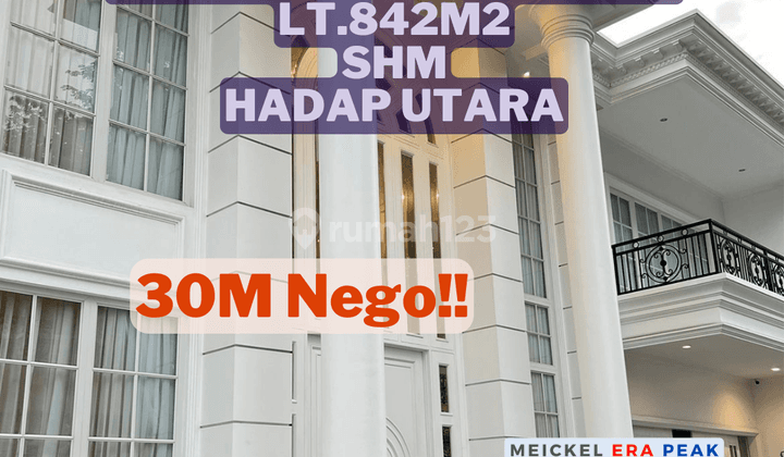 Dijual Rumah Cempaka Putih, Lt. 842m2, Shm, Full Furnished,hadap Utara 1