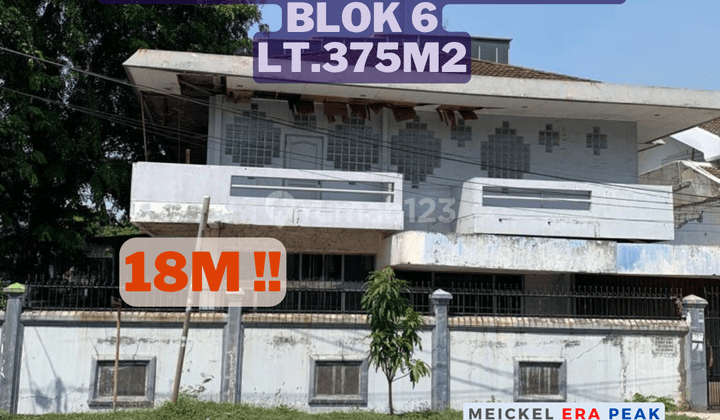 Dijual Rumah Muara Karang Blok 6, Lt. 375m2, 2 Lantai 1