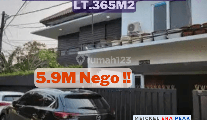 Dijual Rumah Meruya Selatan, Lt.365m2, 2 Lantai 1