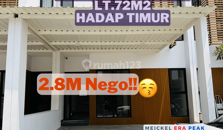 Dijual Rumah The Northbend Metland, Lt.72m2, Hadap Timur 1