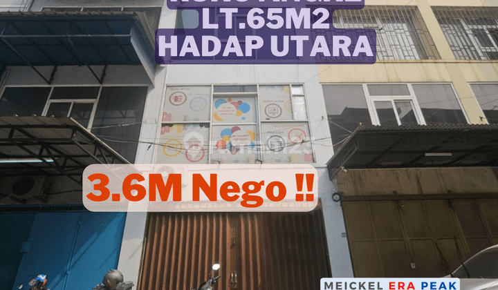 Dijual Ruko Angke, Lt.65m2, Hadap Utara 1