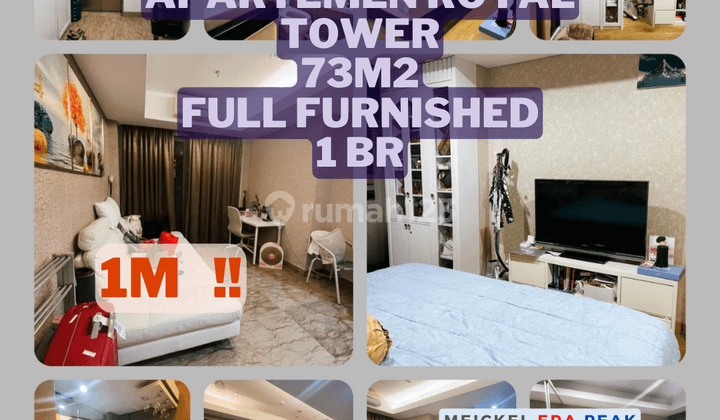 Dijual Apartemen Royal Tower Kemayoran, 1 Br, Furnished 1