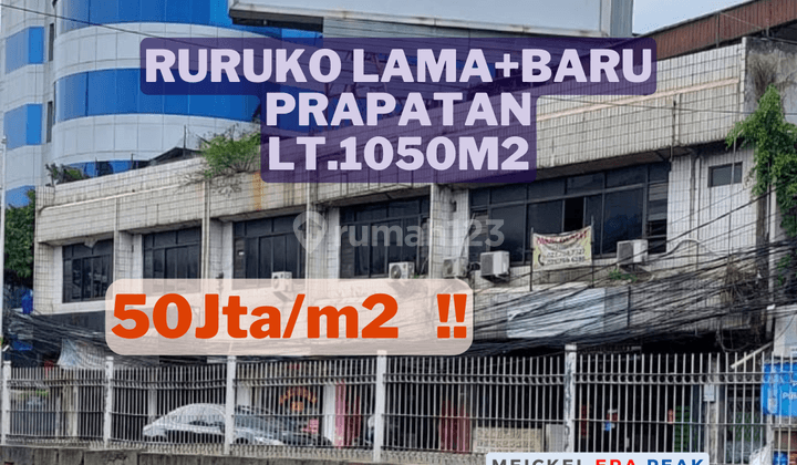 Dijual Ruko Lama+baru di Jaksel, 1050M2, Lokasi Startegis 1