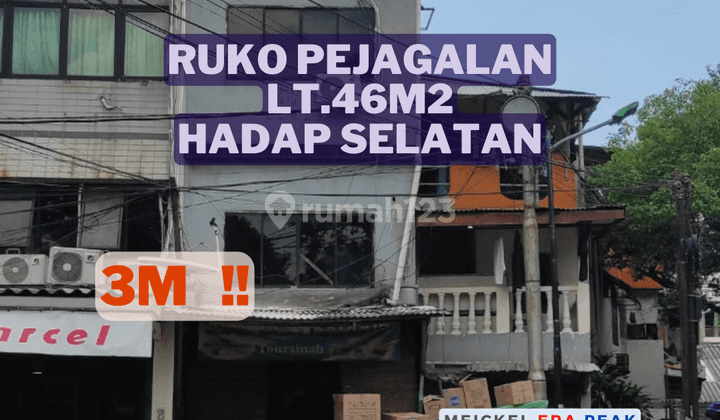 Dijual Ruko Pejagalan, Lt.46m2, Hadap Selatan Lokasi Startegis  1