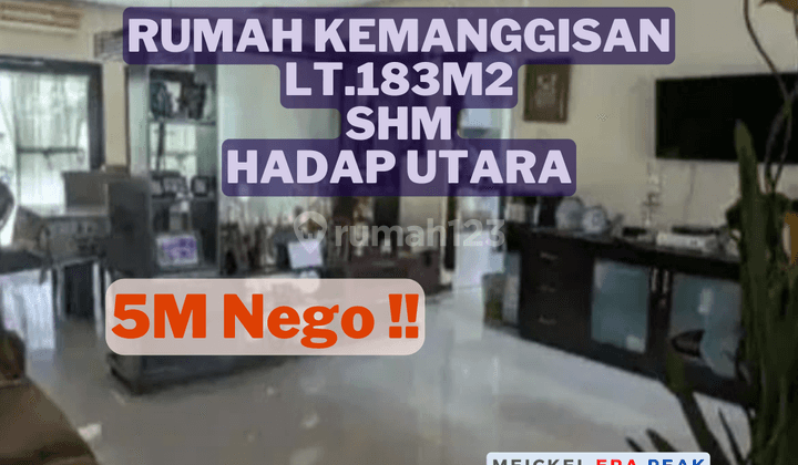 BISA KPR!!DIJUAL Rumah Kemanggisan, Lt.183m2, SHM, Hadap Utara 1