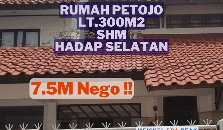 BISA KPR!!DIJUAL Rumah Petojo, Lt.300m2, SHM, Hadap Selatan 1