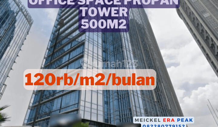 Lokasi Strstegis Disewa Office Space, 500m2 1