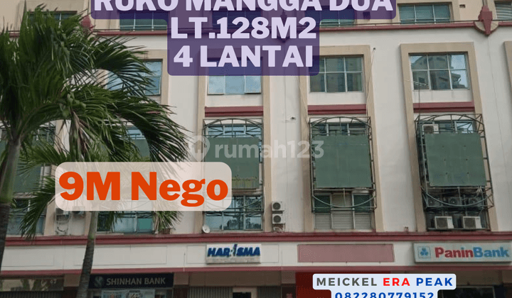 Lokasi Startegis Dijual Ruko Mangga Dua, Lt.128m2, 4 Lantai 1