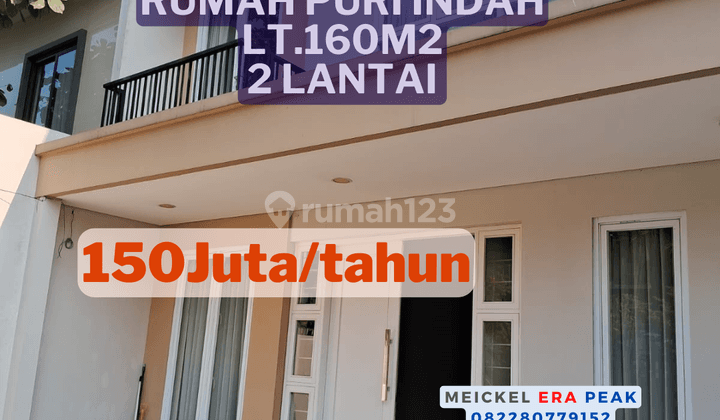 Lokasi Strategis Disewa Rumah Puri Indah, Lt.160m2, 2 Lantai 1