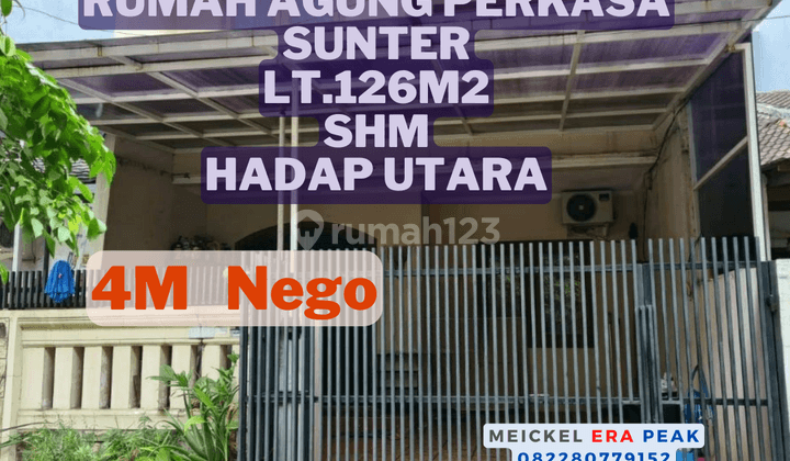 Bisa Kpr Dijual Rumah Agung Perkasa, Lt.126m2, Shm, Hadap Utara 1