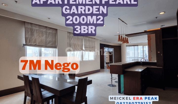 Nego Sampai Deal Dijual Apartemen Pearl Garden Resort, 200m2, 3br 1