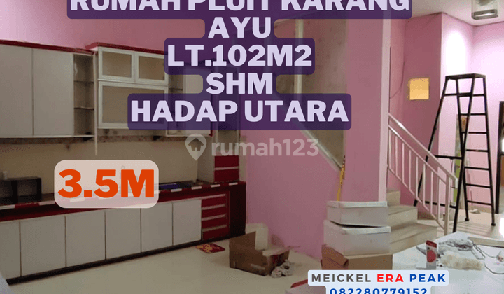 Bisa Kpr Dijual Rumah Pluit Karang Ayu, Lt.102m2, Shm, Hadap Utara 1