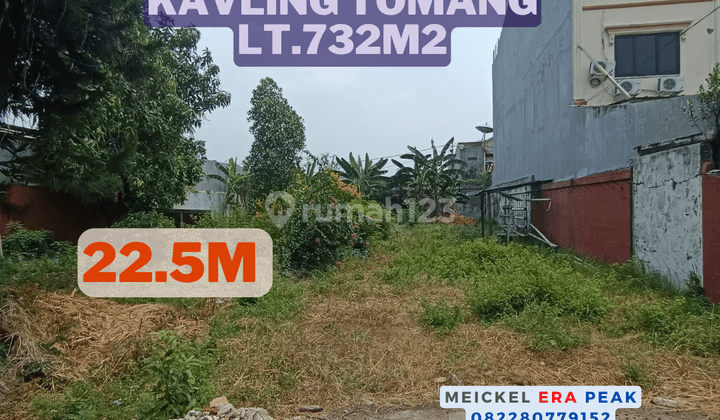 Lokasi Strategis Dijual Kavling Tomang, Lt.732m2 1