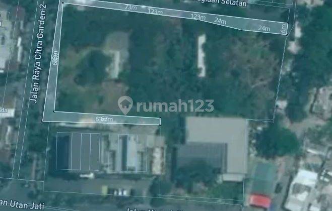 Lokasi Startegis Dijual Murah Kavling Sebrang Sbm Citra 2, Lt.9310m2, Hoek 2